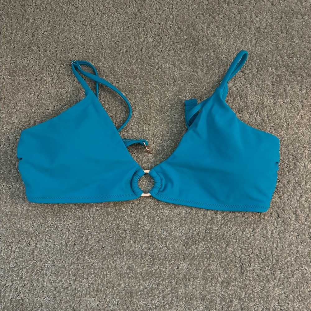 BLUE SWIM TOP